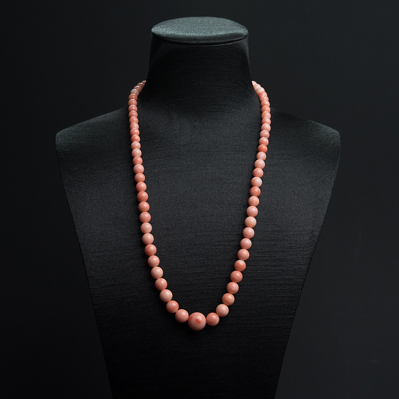 MOMO粉红珊瑚塔链-红掌柜