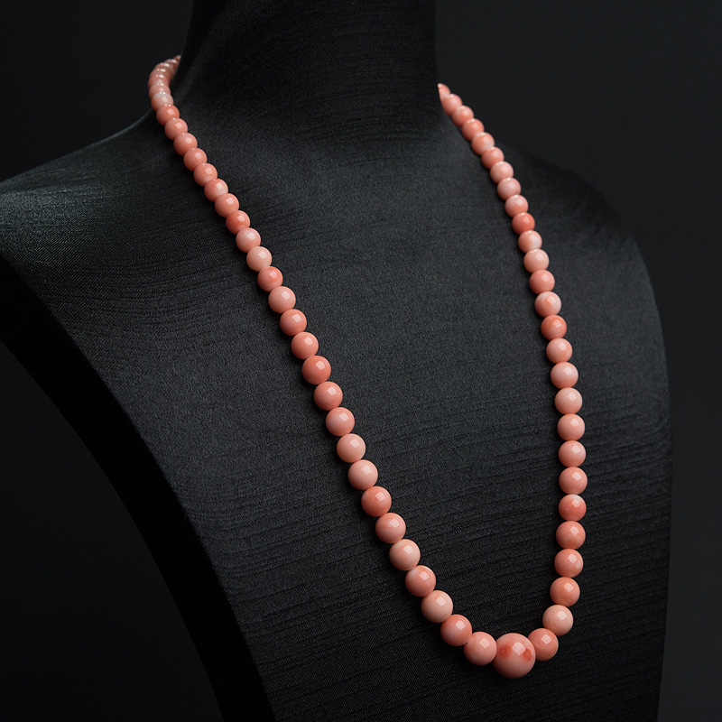 MOMO粉珊瑚塔链-红掌柜