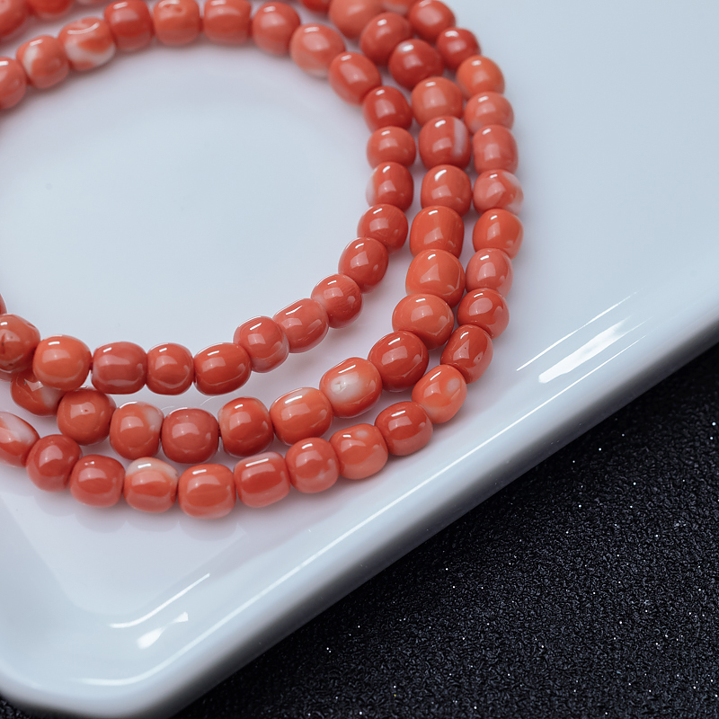 红珊瑚苹果珠108佛珠-红掌柜