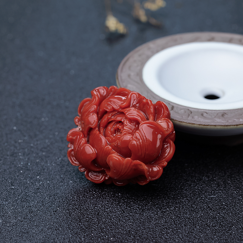 珊瑚花吊坠-红掌柜