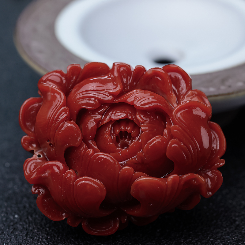 日本珊瑚花吊坠-红掌柜