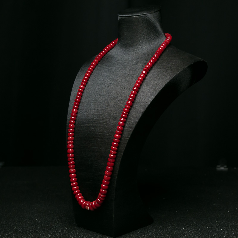 珊瑚算盘珠塔链-红掌柜