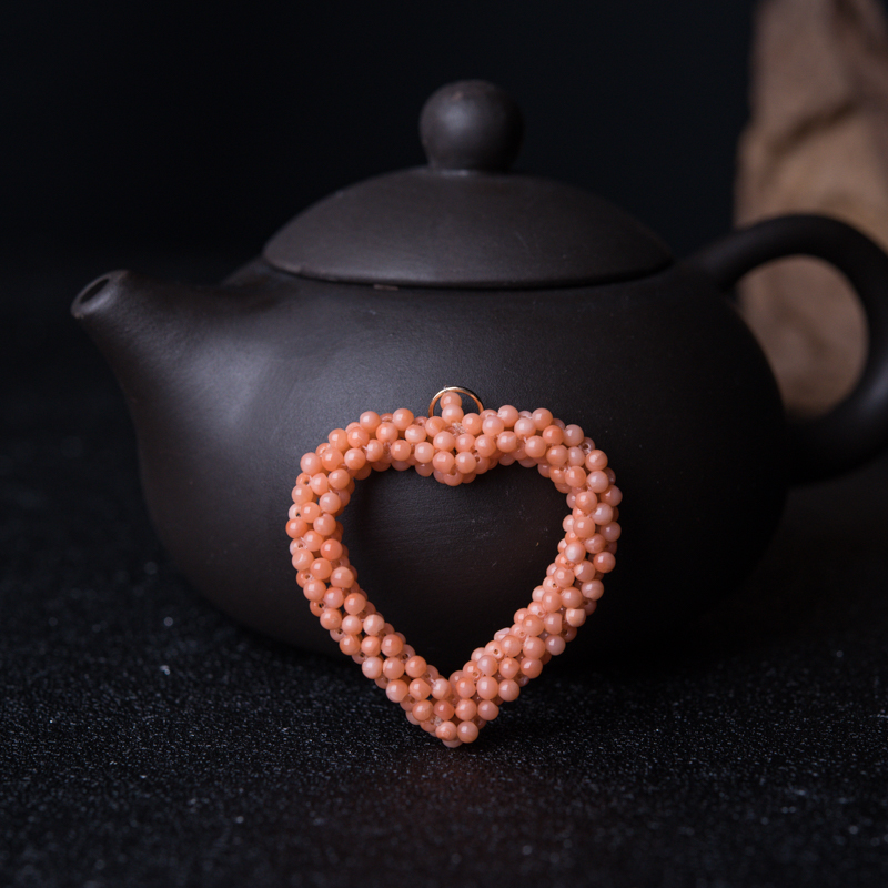 珊瑚吊坠-红掌柜