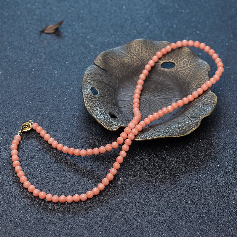 深水珊瑚项链-红掌柜