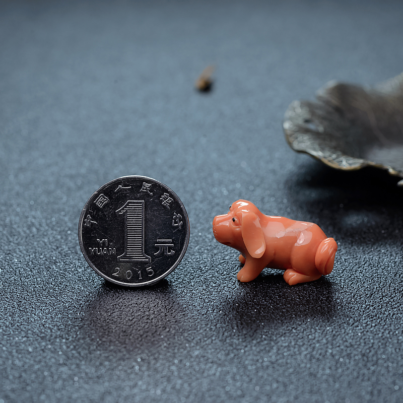 MOMO珊瑚小摆件-红掌柜