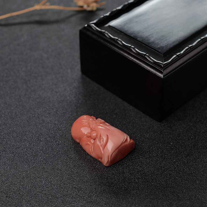 MOMO珊瑚吊坠-红掌柜