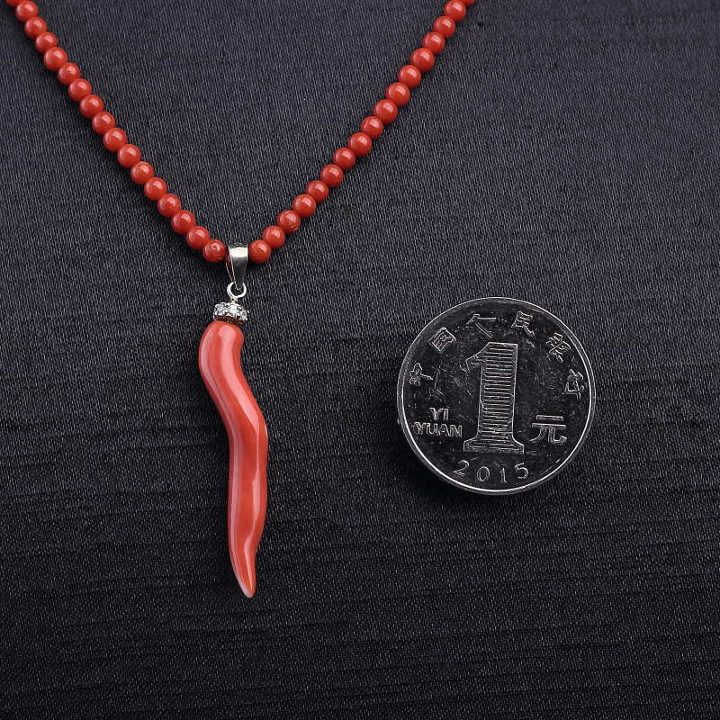 珊瑚项链-红掌柜