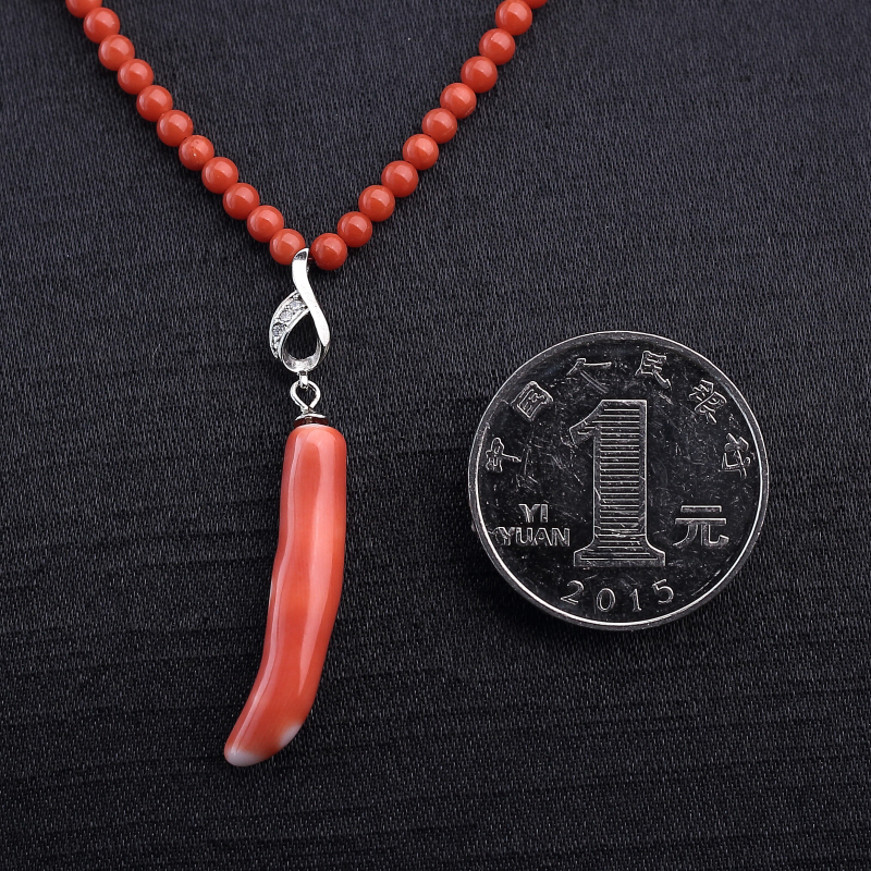 珊瑚项链红掌柜