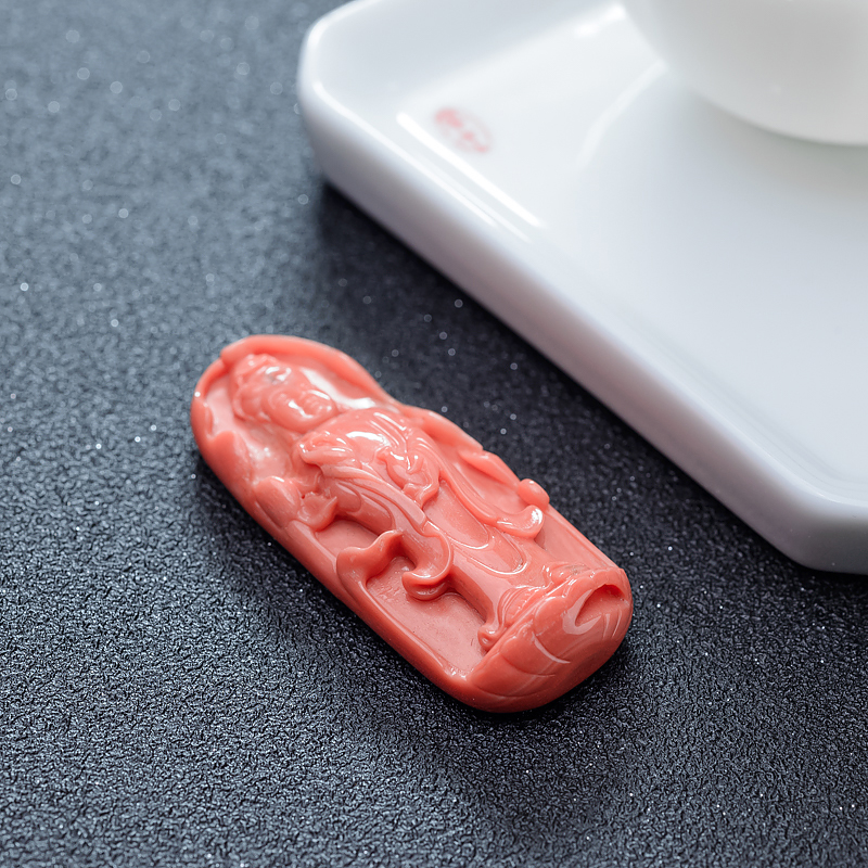 MOMO橘红珊瑚观音-红掌柜