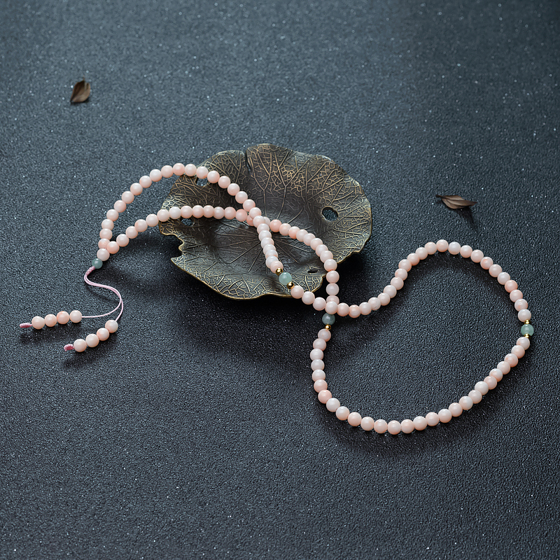 5.2mm深水珊瑚佛珠-红掌柜