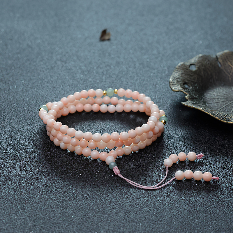 珊瑚108佛珠-红掌柜