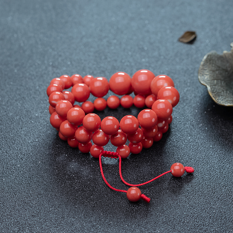 台湾MOMO珊瑚塔链-红掌柜