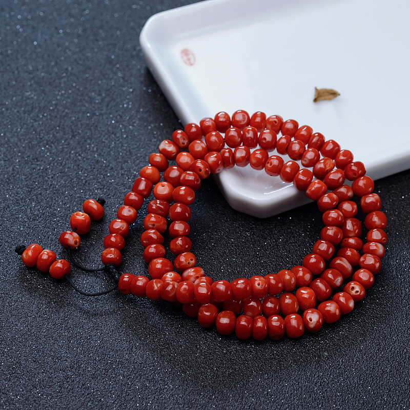 阿卡珊瑚项链-红掌柜