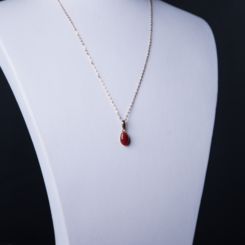 日本珊瑚项链-红掌柜