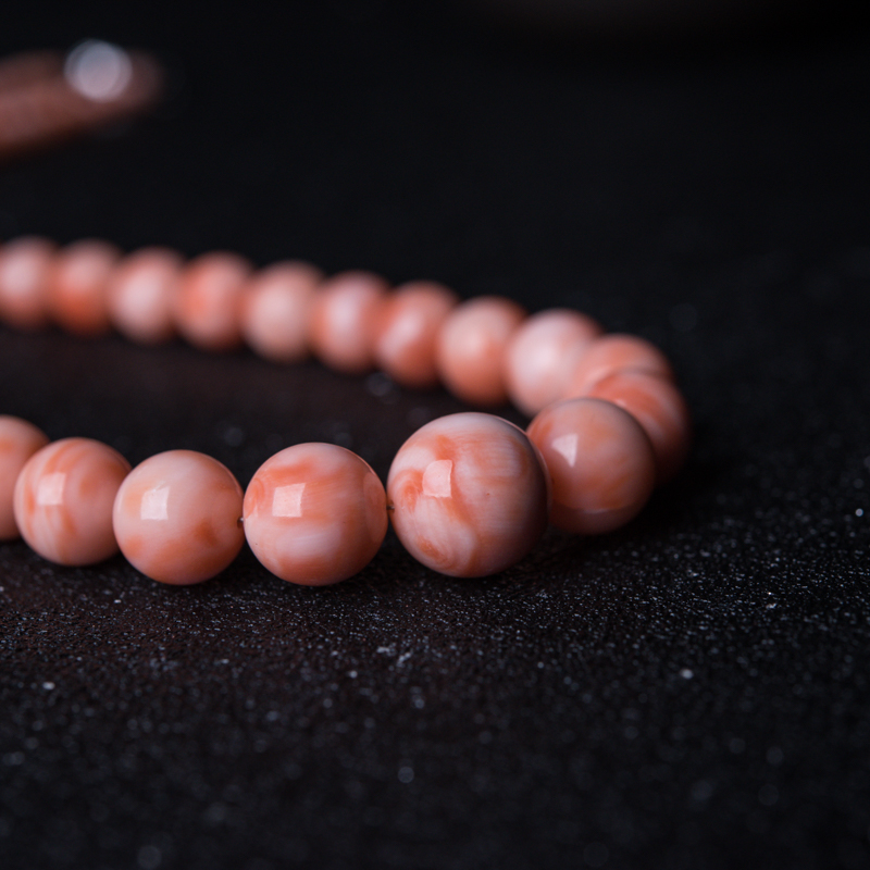 台湾天然深水珊瑚塔链-红掌柜