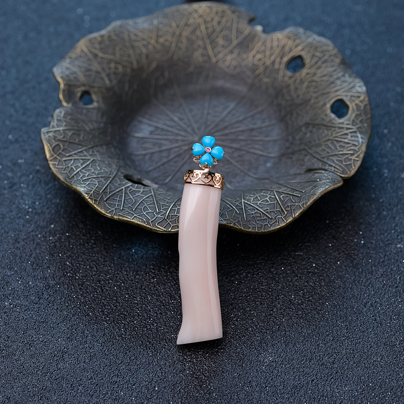 珊瑚吊坠-红掌柜