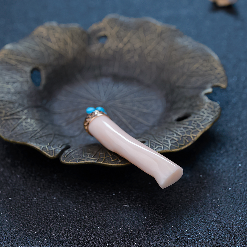 18K深水珊瑚吊坠-红掌柜