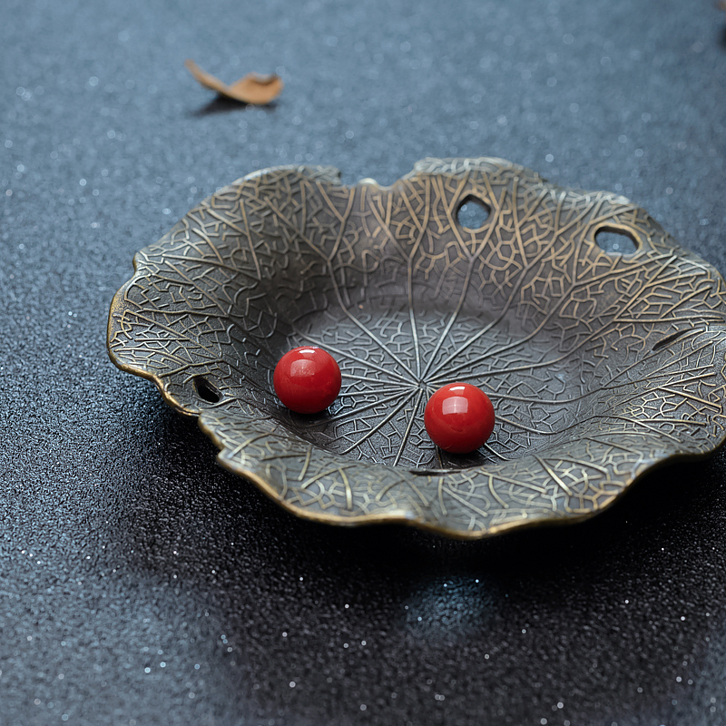 天然沙丁珊瑚圆珠对珠-红掌柜