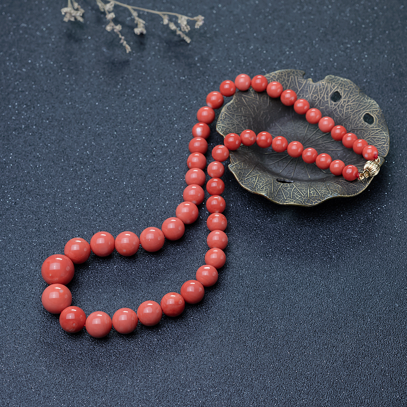 台湾MOMO珊瑚塔链-红掌柜