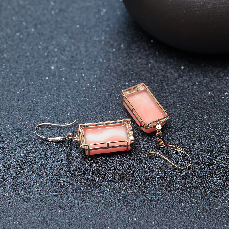 珊瑚耳坠-红掌柜