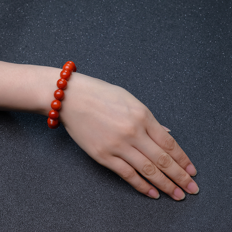 阿卡珊瑚手串-红掌柜