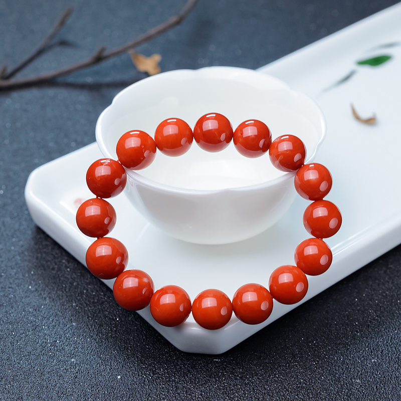 阿卡珊瑚手串-红掌柜