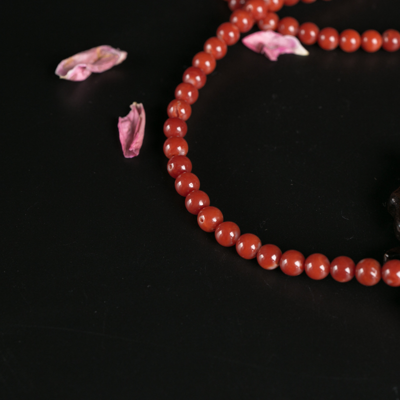 阿卡珊瑚佛珠-红掌柜