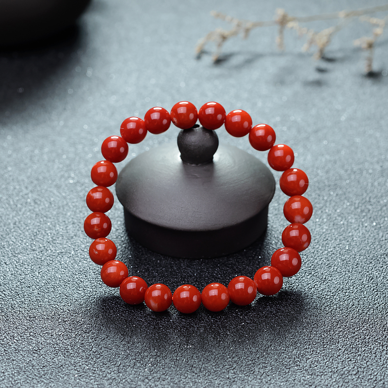 阿卡珊瑚手串-红掌柜