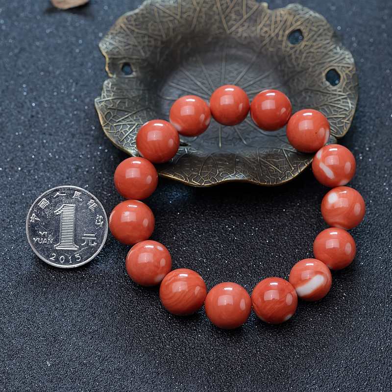 MOMO珊瑚手串-红掌柜