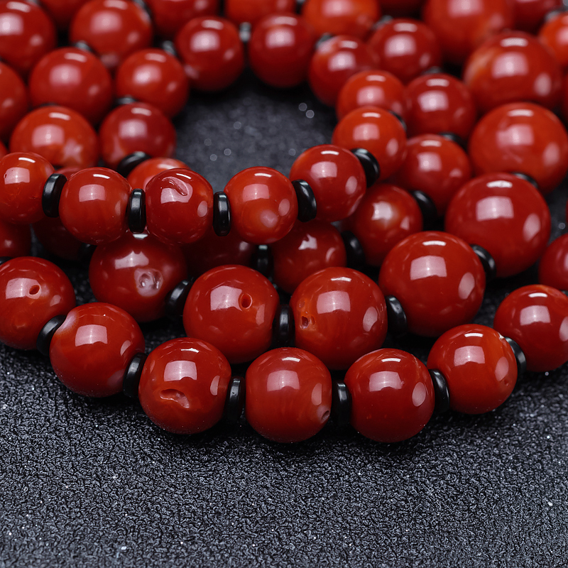 阿卡红珊瑚塔链-红掌柜