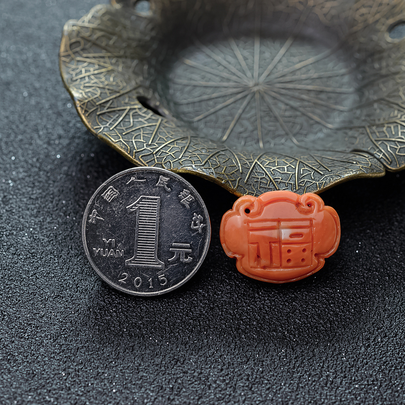 MOMO珊瑚吊坠-红掌柜