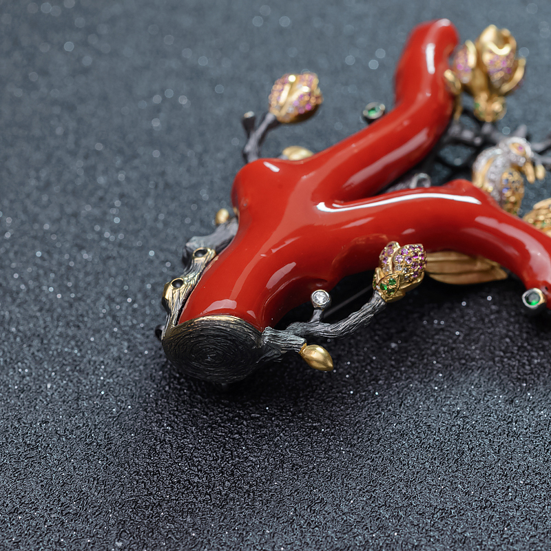 日本阿卡珊瑚两用款-红掌柜