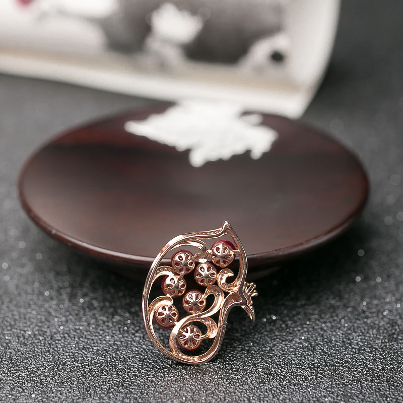 阿卡牛血红珊瑚吊坠-红掌柜