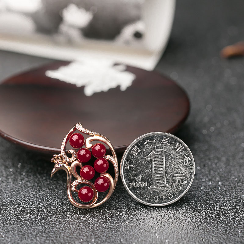 日本珊瑚吊坠-红掌柜