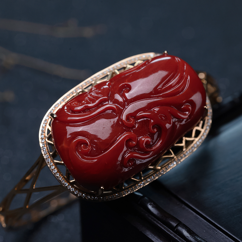 珊瑚手镯-红掌柜