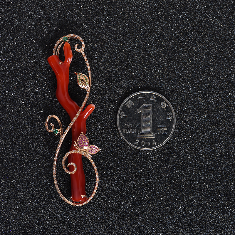 日本阿卡红珊瑚-红掌柜