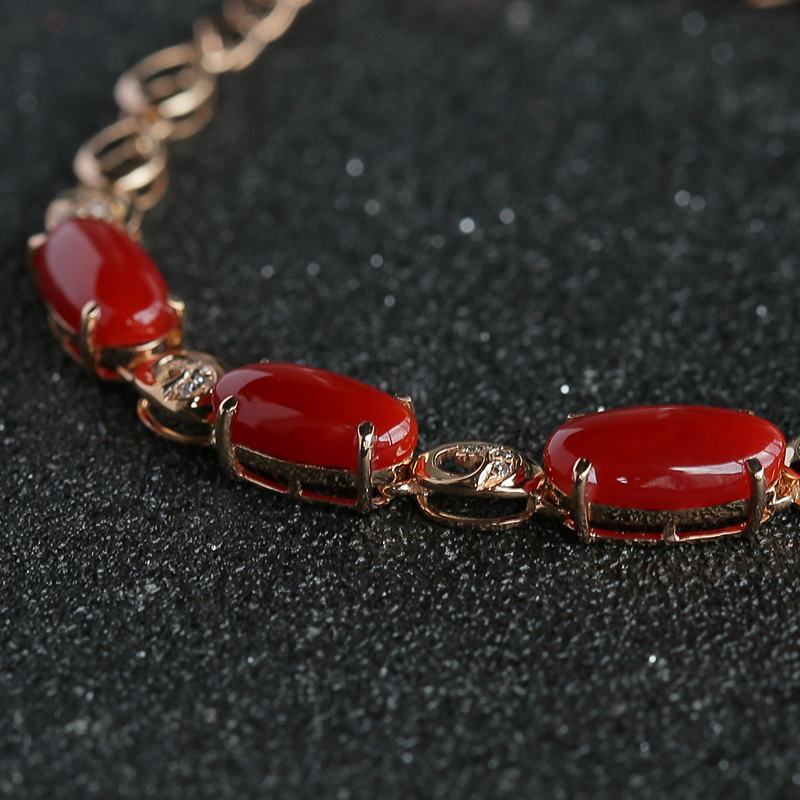 阿卡珊瑚手链-红掌柜