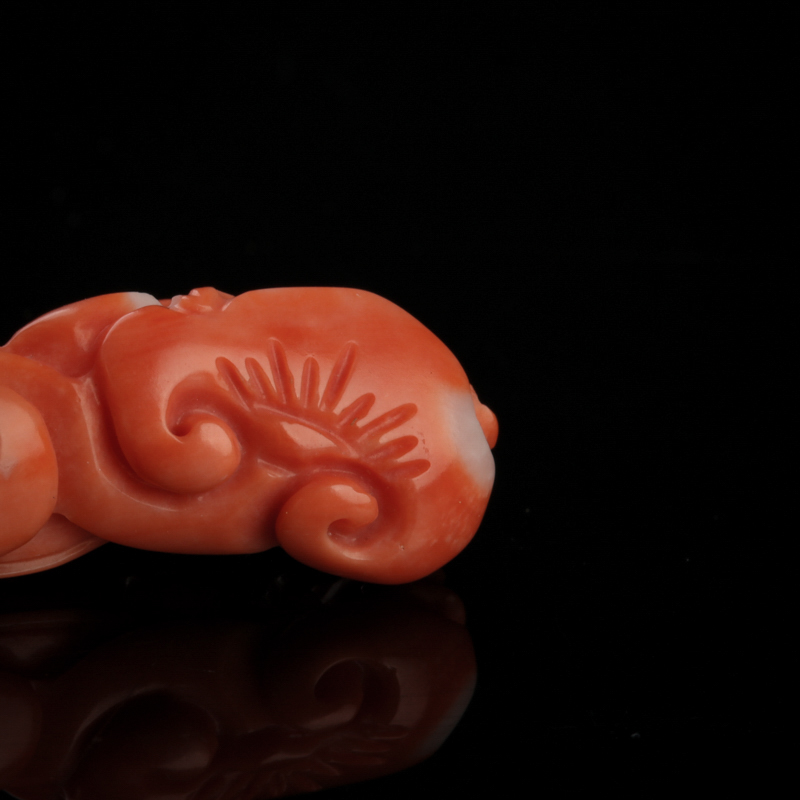 红珊瑚吊坠-红掌柜