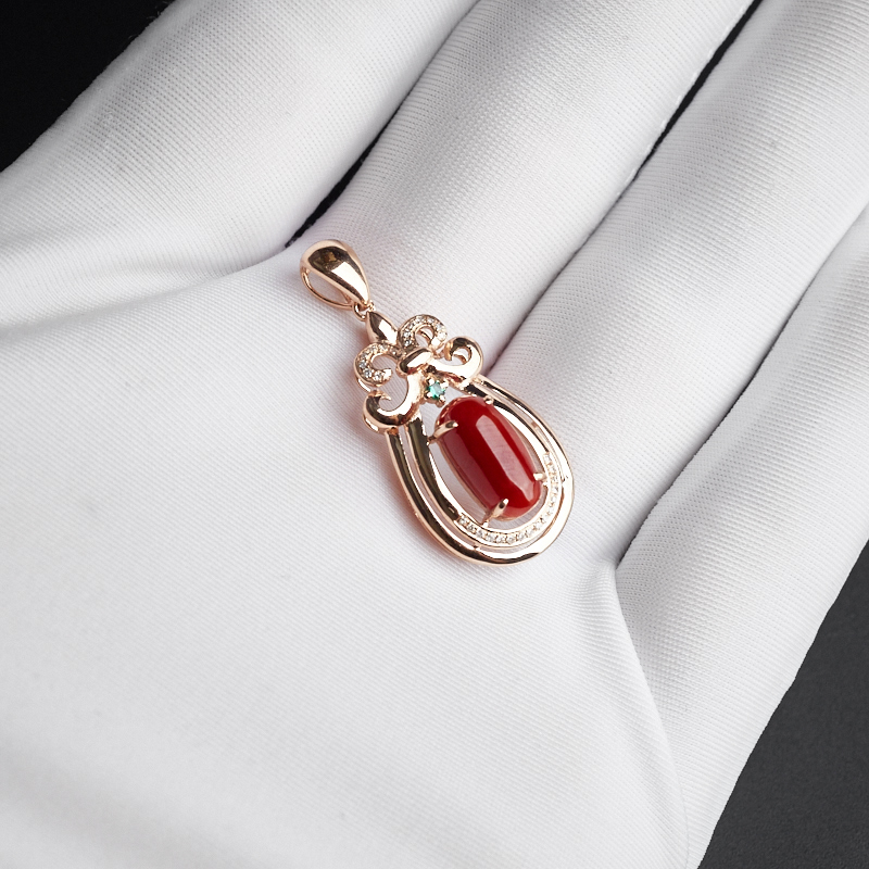阿卡牛血珊瑚-红掌柜珠宝