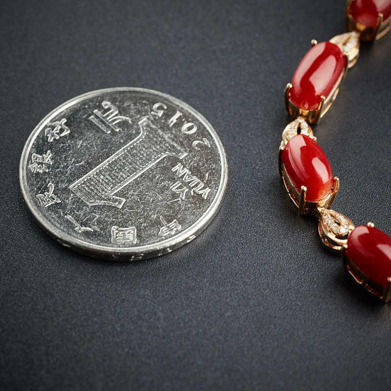日本珊瑚手链-红掌柜