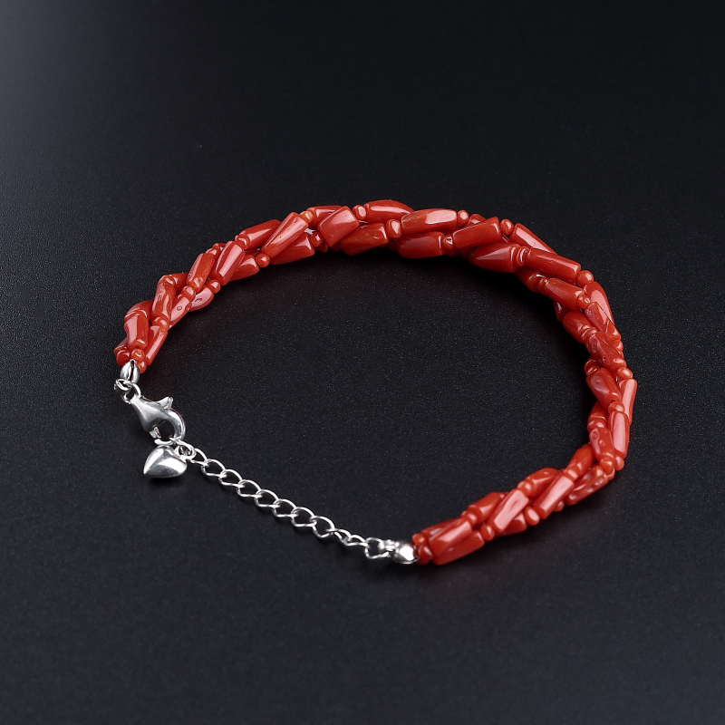 意大利红珊瑚手链-红掌柜