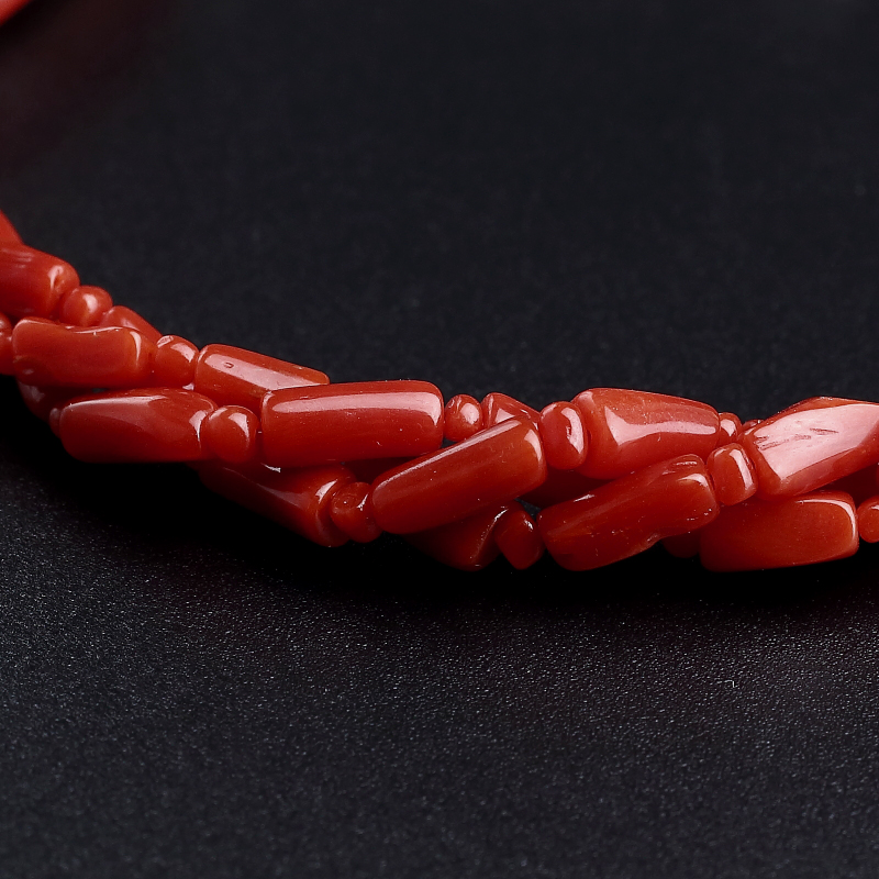 天然红珊瑚手链-红掌柜