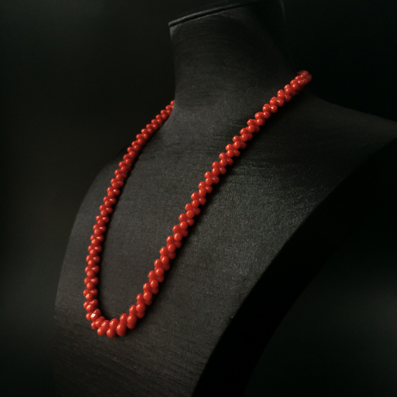 红珊瑚八字链-红掌柜