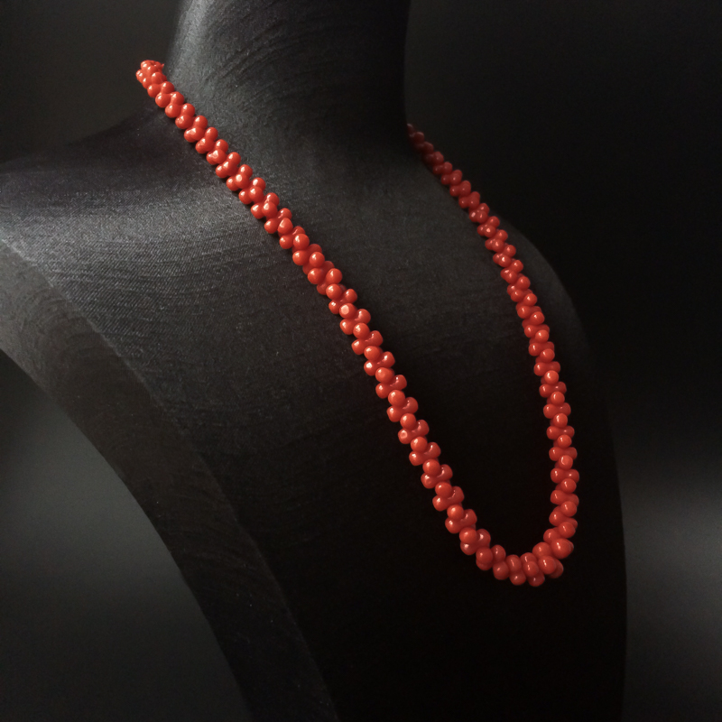 红珊瑚八字链-红掌柜