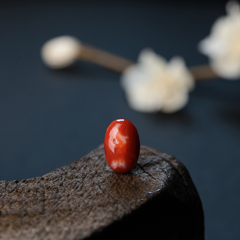 日本天然阿卡红珊瑚 - 红掌柜