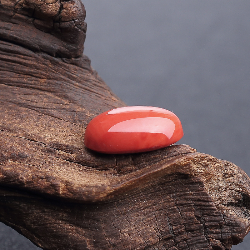 红珊瑚戒面 - 红掌柜