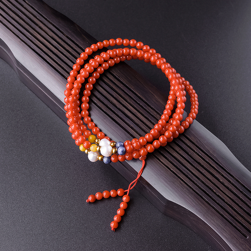 意大利沙丁红珊瑚项链 - 红掌柜