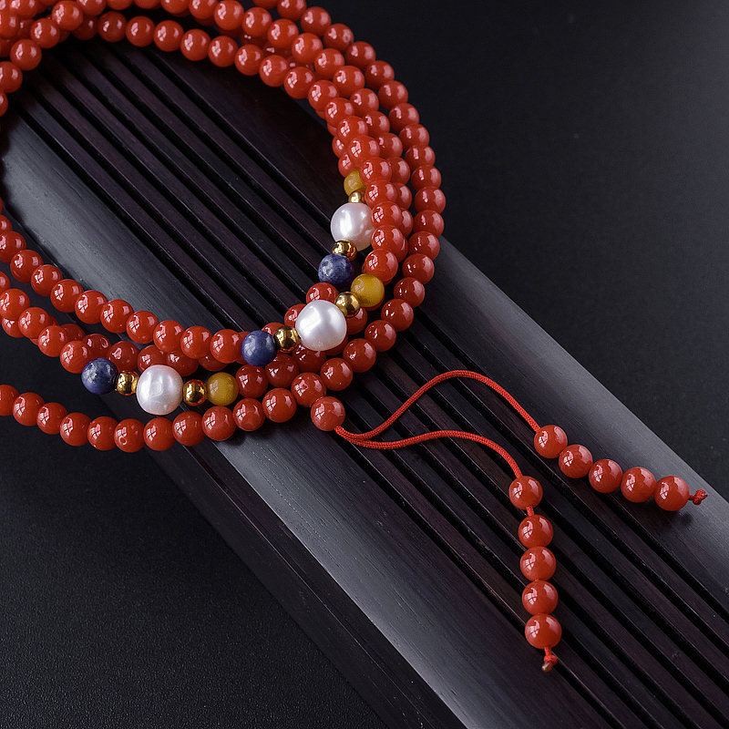 意大利沙丁珊瑚项链 - 红掌柜