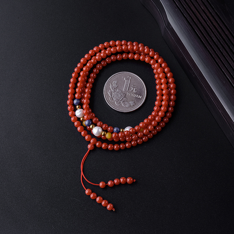 沙丁珊瑚项链 - 红掌柜