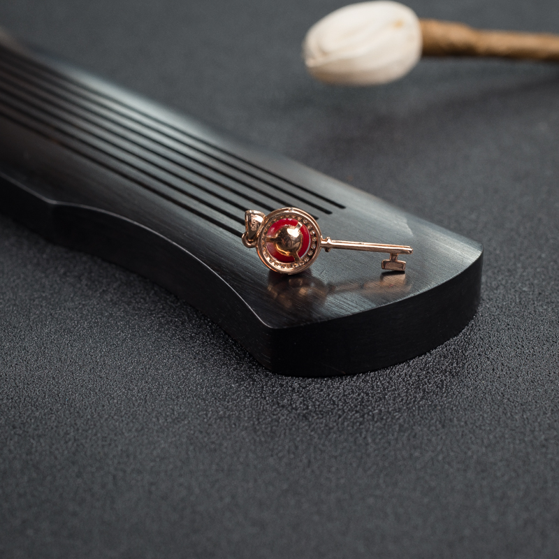 阿卡深红珊瑚吊坠 - 红掌柜